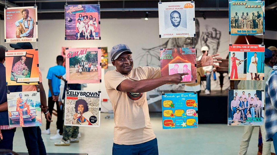 Vinyl aficionado Jojo puts his LP collection on exhibition